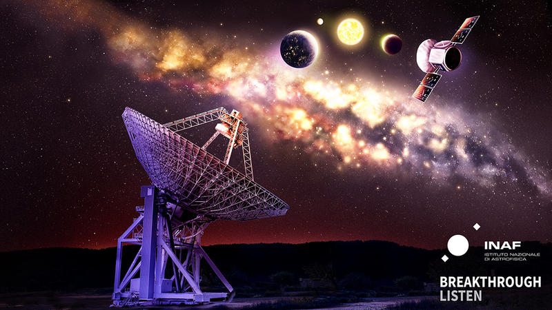 sardinia radio telescope blinaf logo small size